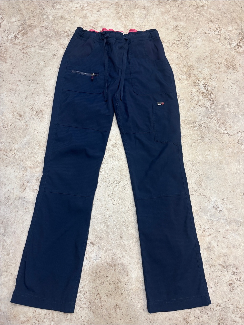 koi navy scrub pants